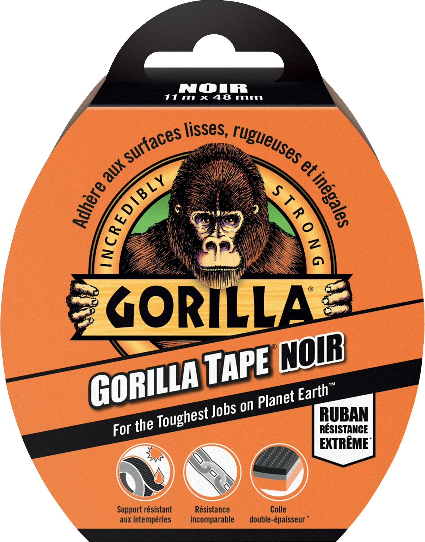 Gorilla Tape Black 11m X 48 Mm 3 Gorilla Tape Black 11m X 48 Mm