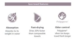 PackTowl Luxe -Promos Camping Boutique serviette packtowl luxe 08