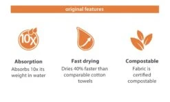 PackTowl Original -Promos Camping Boutique serviette packtowl original 10