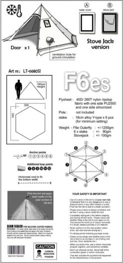 Luxe Outdoor Winter Shelter F6es -Promos Camping Boutique tipi luxe outdoor shelter f6e 05